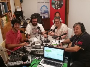 Enrique, Antonio y Justi en ClickRadioTV