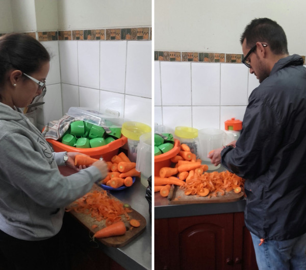 Yolanda y Alberto, de 'cocinillas' en Perú