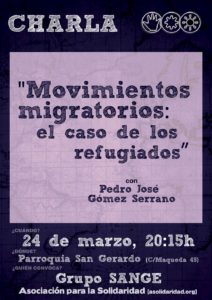 charla movimientos migratorios refugiados