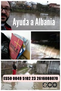 Laureano pide ayuda para Albania