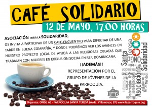 Cartel Café Solidario Salamanca 2013