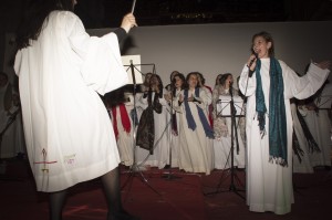 Un instante del Recital Misionero en Granada