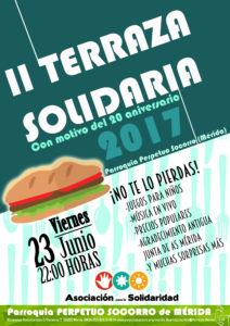 II Terraza Solidaria en AS Mérida